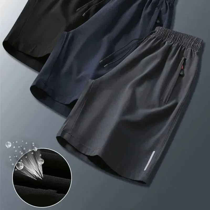Exquisite Functional Sports Running Shorts Fitness Training Men's Quick Drying Ball Knee Length Pants Outdoor Jogging Sportswear