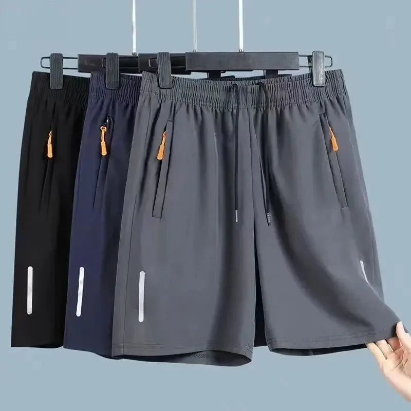 Exquisite Functional Sports Running Shorts Fitness Training Men's Quick Drying Ball Knee Length Pants Outdoor Jogging Sportswear