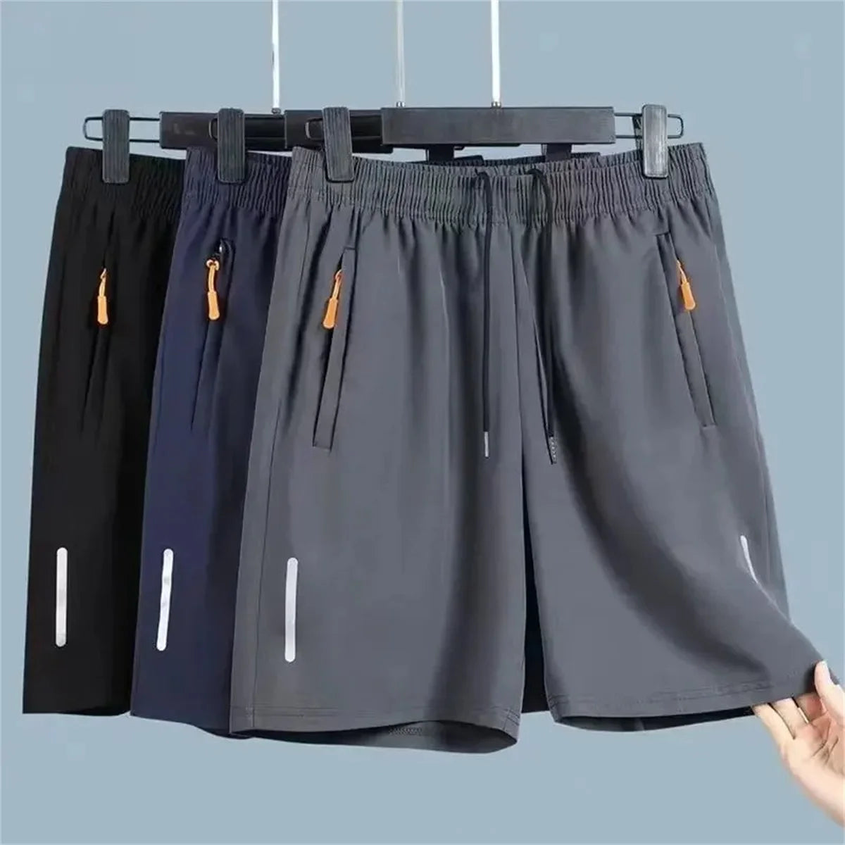 Exquisite Functional Sports Running Shorts Fitness Training Men's Quick Drying Ball Knee Length Pants Outdoor Jogging Sportswear
