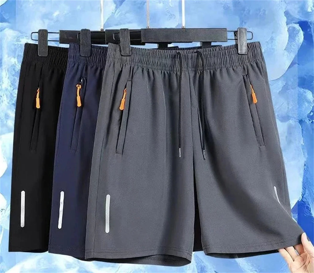 Exquisite Functional Sports Running Shorts Fitness Training Men's Quick Drying Ball Knee Length Pants Outdoor Jogging Sportswear