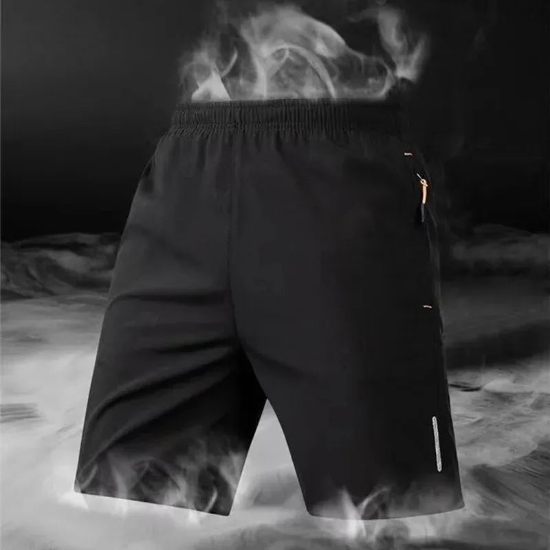 Exquisite Functional Sports Running Shorts Fitness Training Men's Quick Drying Ball Knee Length Pants Outdoor Jogging Sportswear