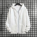 2026 New Arrival Men's Zipper Hoodie Sweatpants 2 Piece Set High Quality Hooded Long Sleeve Sweatshirt Autumn Winter Tracksuit