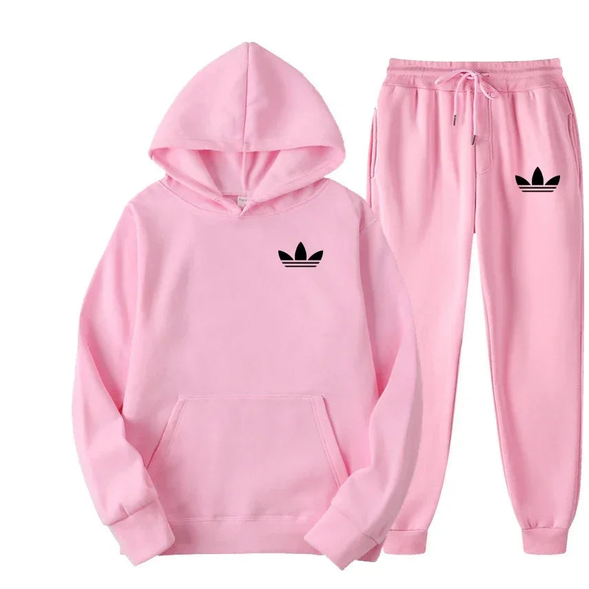 2026 model brand new men's outdoor casual sportswear set - American sports style hooded sportswear suit + casual sportswear pant