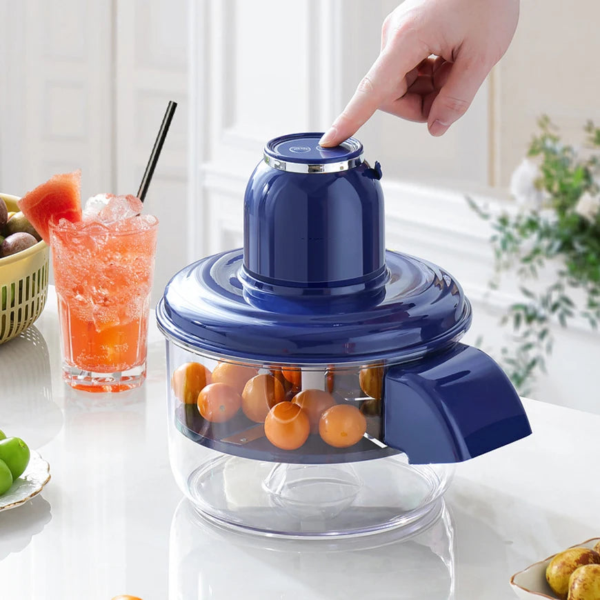 Electric fruit peeler with automatic discharge port, powered by lithium battery, electric fruit grape peeler, a perfect peeler f