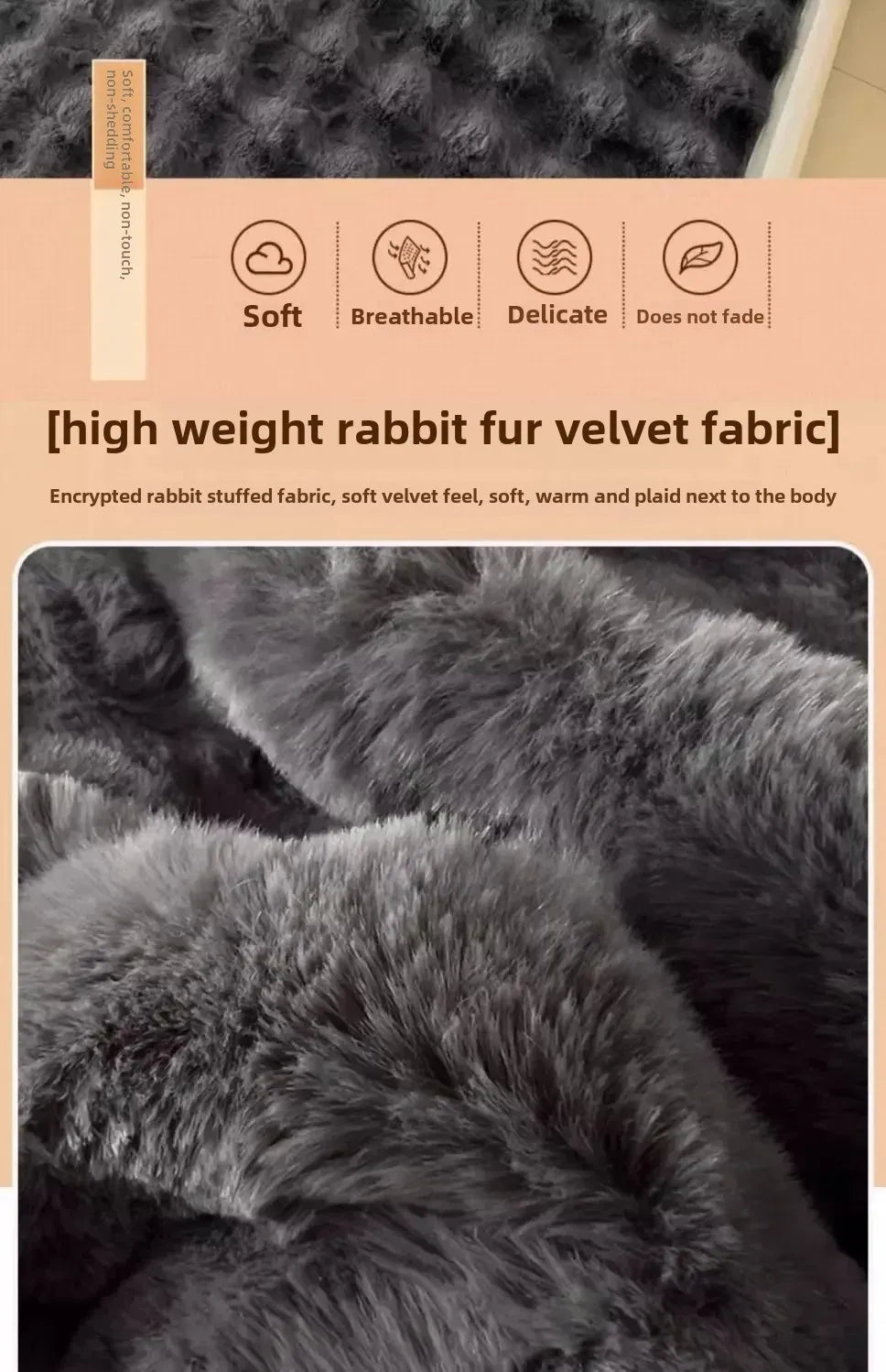 Winter Padded and Thickened 1pcs Pillowcases Home Textiles 48x74cm Solid Color High-grade 1 Pillow covers Home Decoration