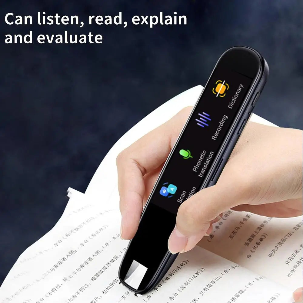 Intelligent Scanning Dictionary Pen Online Support  112 Languages Instant Smart Voice Translator For Teacher Student Studying