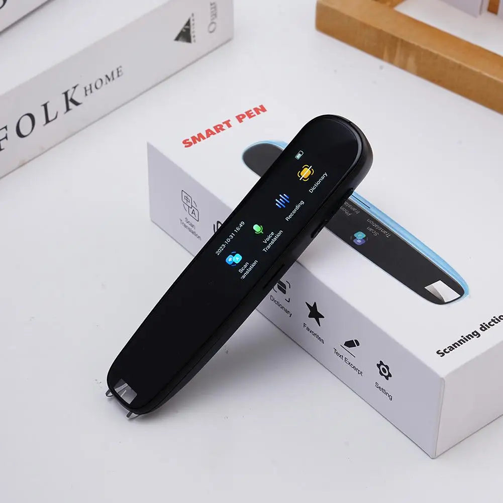 Intelligent Scanning Dictionary Pen Online Support  112 Languages Instant Smart Voice Translator For Teacher Student Studying