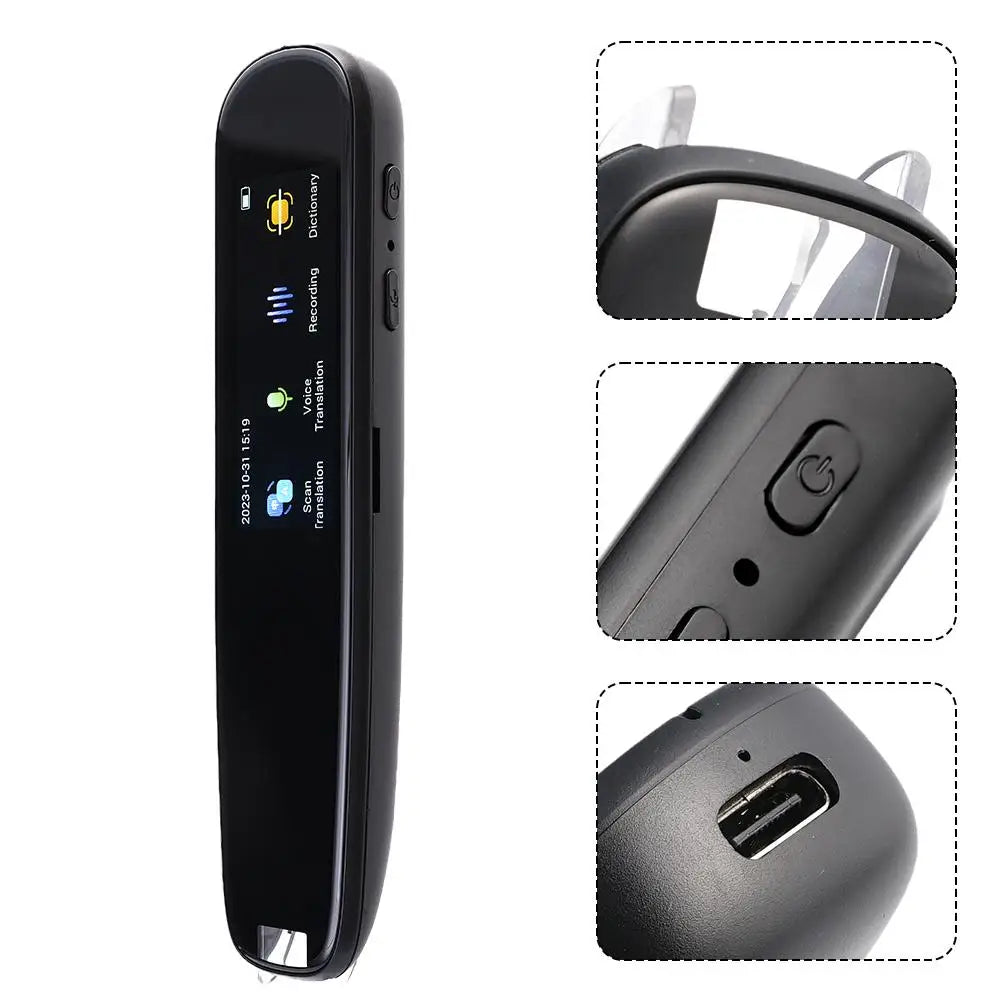 Intelligent Scanning Dictionary Pen Online Support  112 Languages Instant Smart Voice Translator For Teacher Student Studying