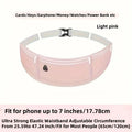 Lightweight Running Waist Bag Casual Belt Cycling Waist Pack Mobile Phone Bag Waterproof Gym Bags Sports Belt Hidden Fitness Bag