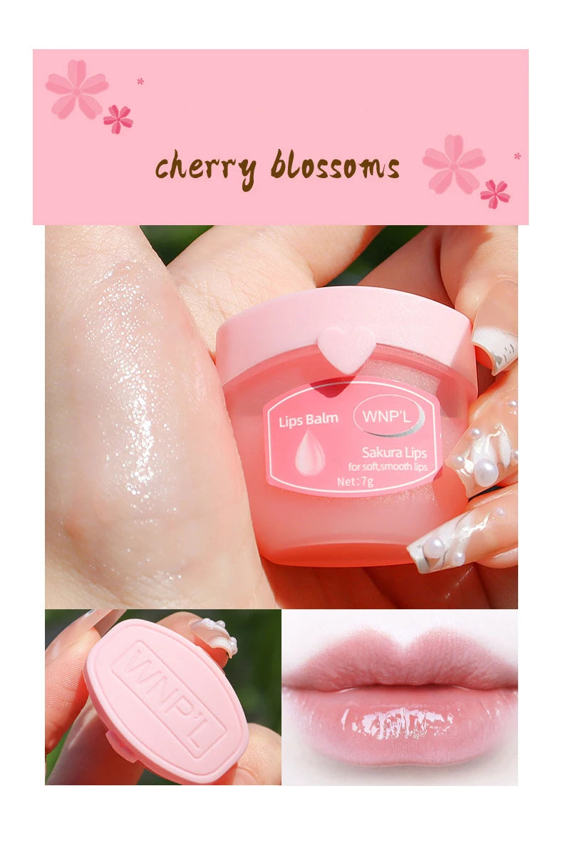 1pc Moisturizing Lip Balm All-natural Lip Mask for Dry Lips Refreshing Anti-Cracked Lip Gloss Treatment Makeup