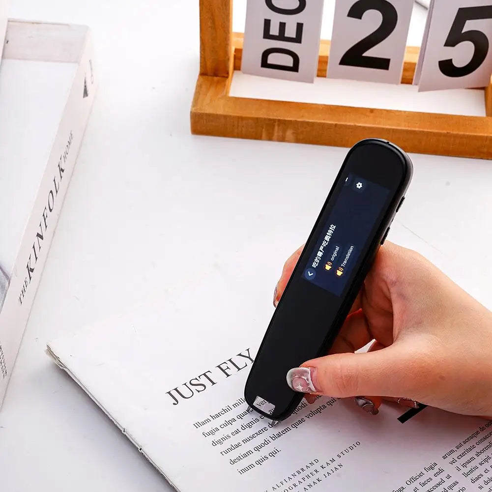 Intelligent Scanning Dictionary Pen Online Support  112 Languages Instant Smart Voice Translator For Teacher Student Studying