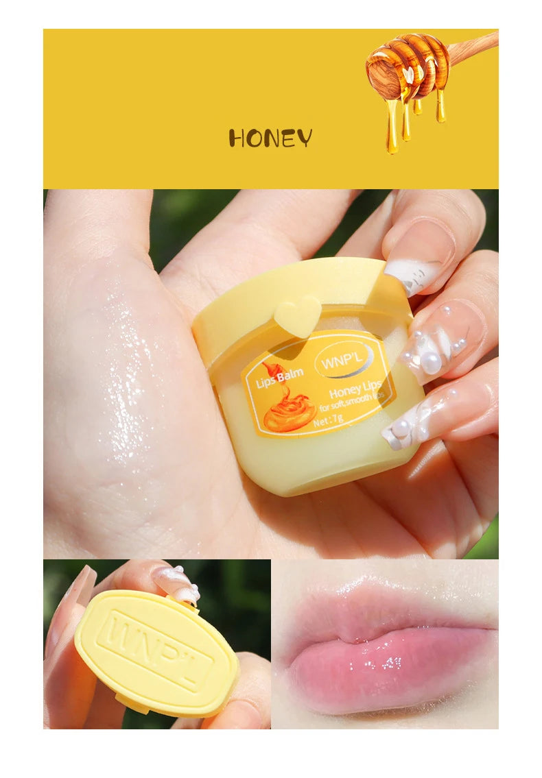 1pc Moisturizing Lip Balm All-natural Lip Mask for Dry Lips Refreshing Anti-Cracked Lip Gloss Treatment Makeup