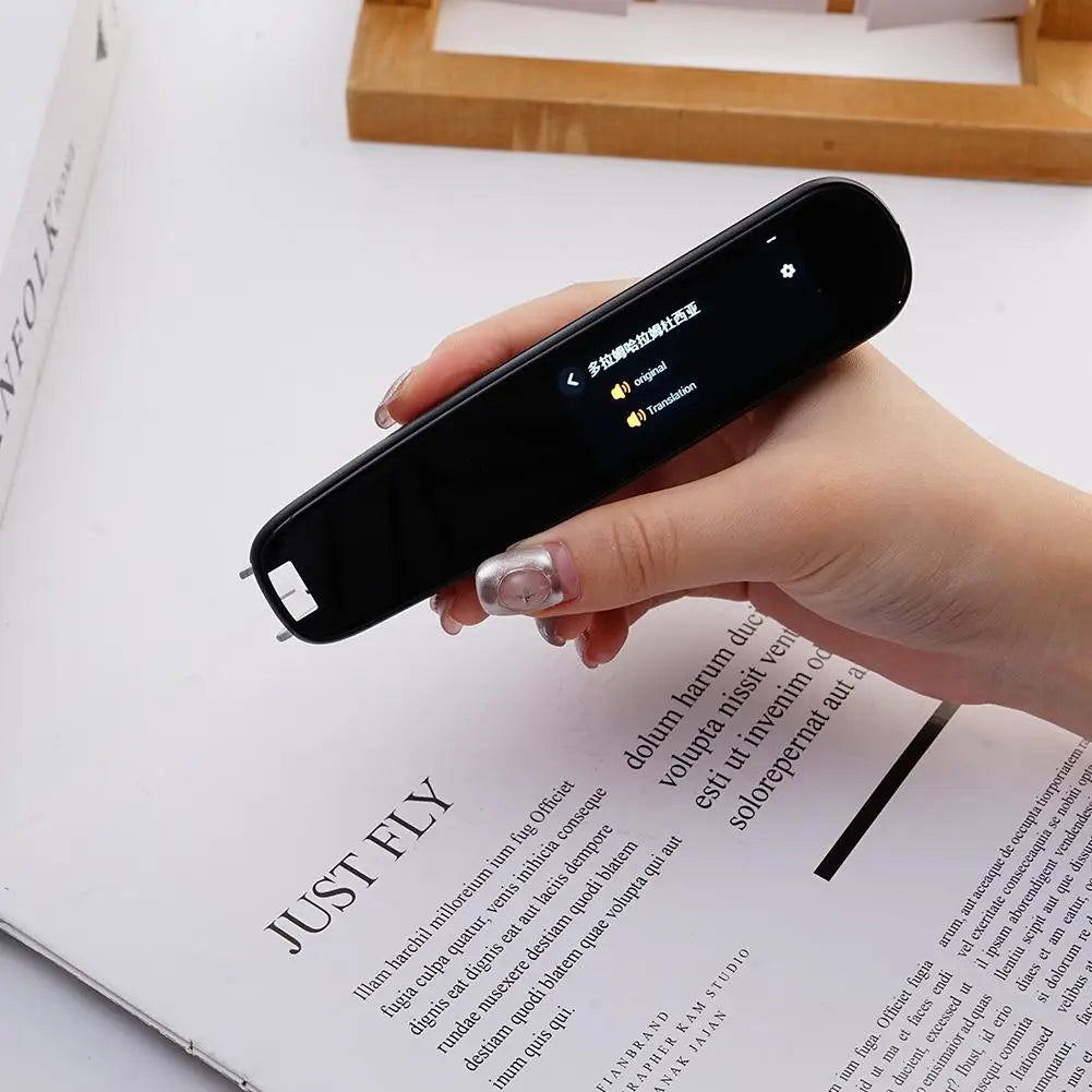 Intelligent Scanning Dictionary Pen Online Support  112 Languages Instant Smart Voice Translator For Teacher Student Studying