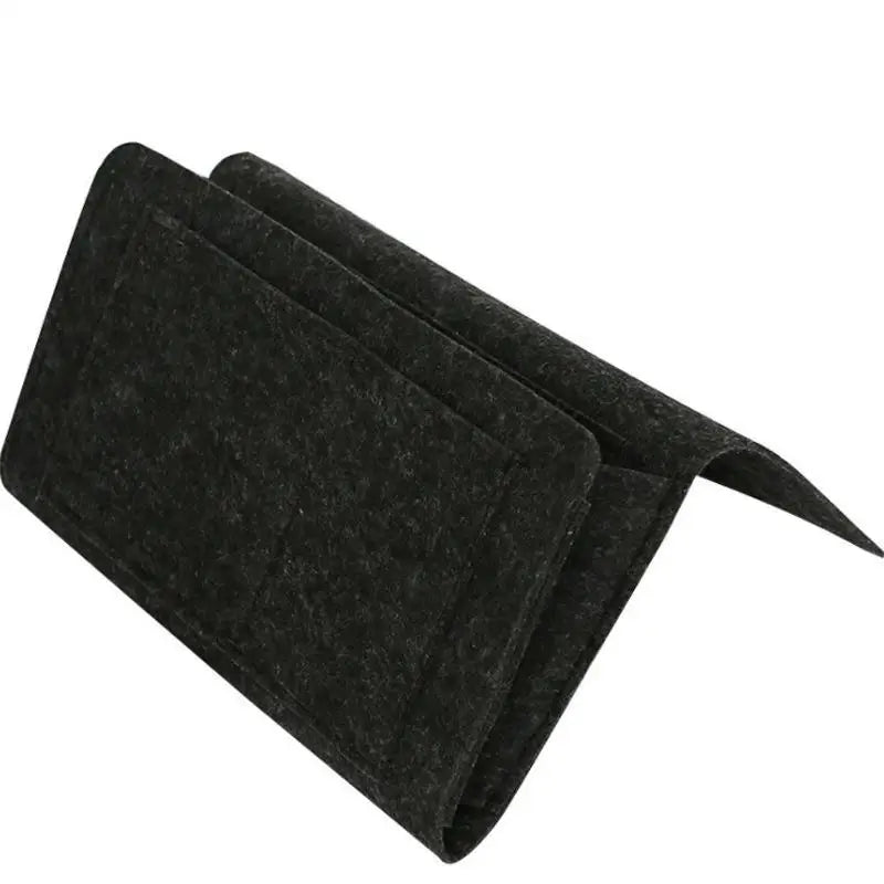 Felt Bedside Storage Organizer Phone Book Magazine Holder Pockets Hanging Storage Bag Baby Tissue Box For Bed Sofa Side Pouch