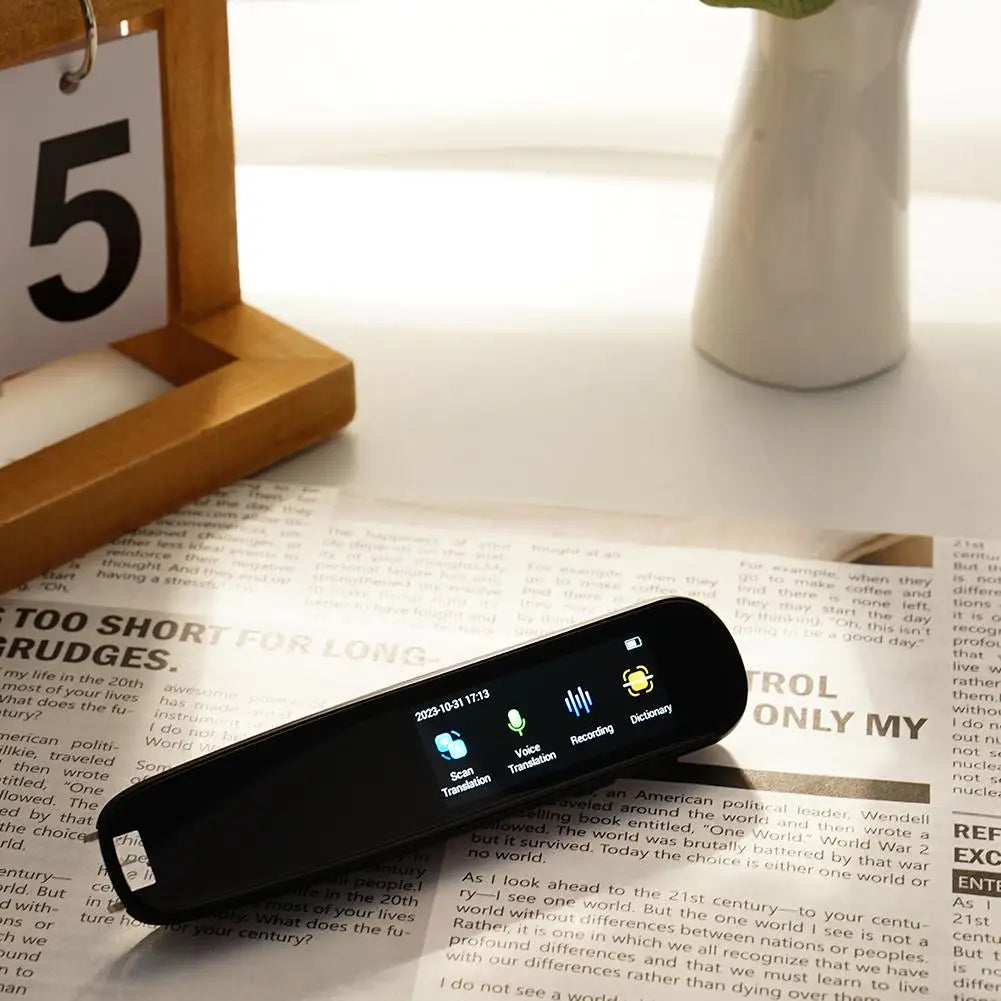 Intelligent Scanning Dictionary Pen Online Support  112 Languages Instant Smart Voice Translator For Teacher Student Studying