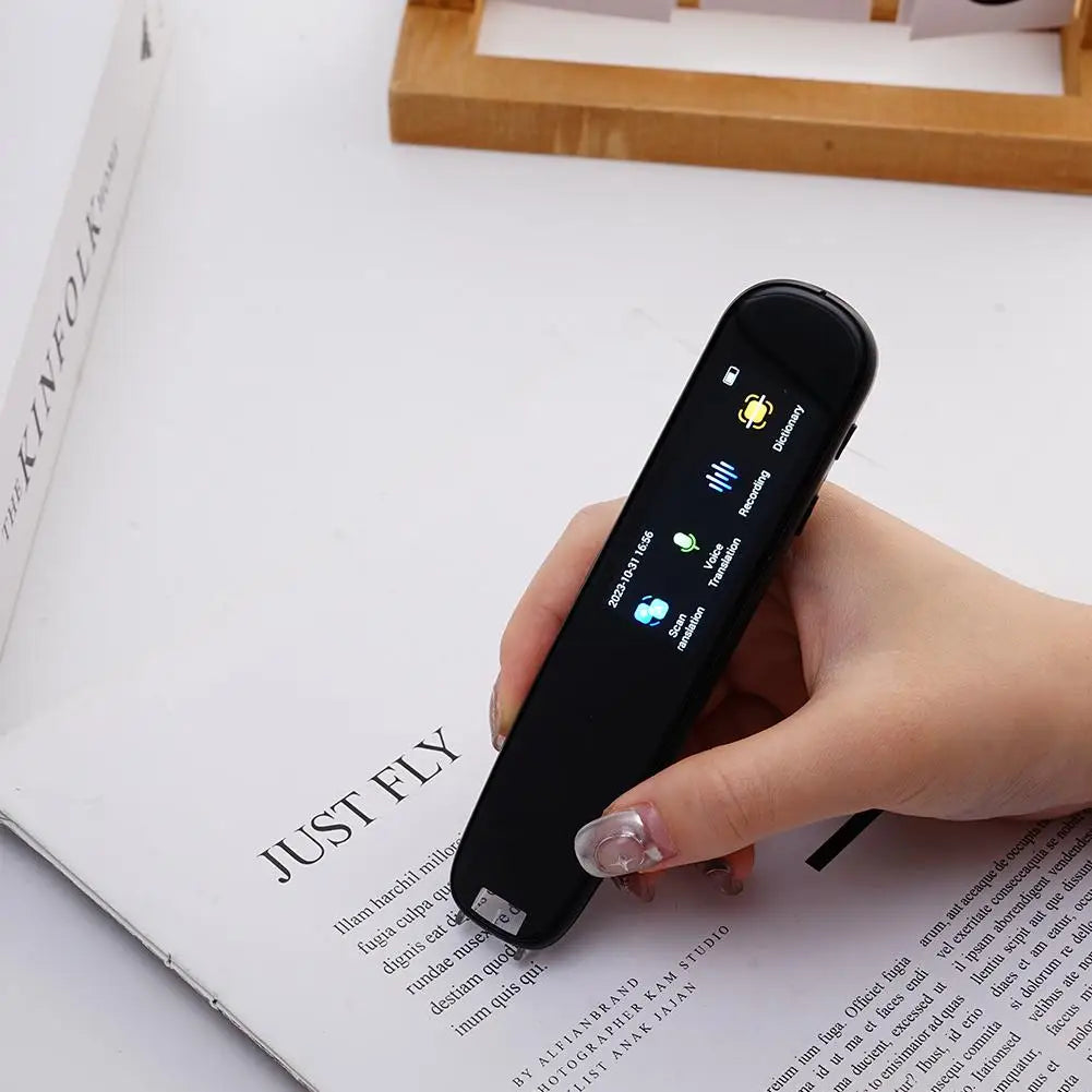 Intelligent Scanning Dictionary Pen Online Support  112 Languages Instant Smart Voice Translator For Teacher Student Studying