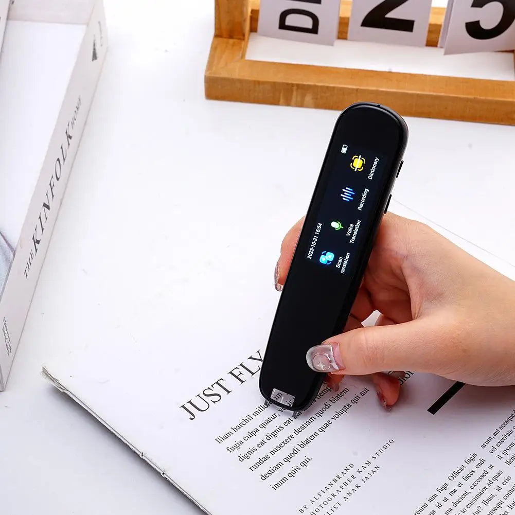 Intelligent Scanning Dictionary Pen Online Support  112 Languages Instant Smart Voice Translator For Teacher Student Studying