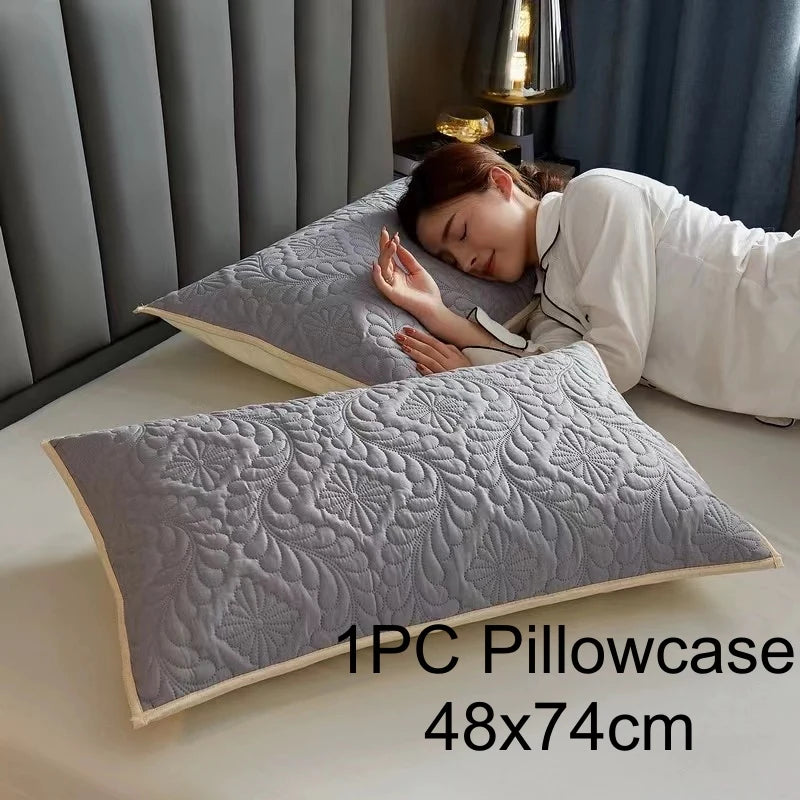 1PC Waterproof Pillowcase Anti Stain Machine Washable 48x74cm